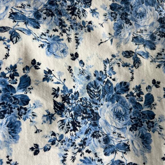 Janie and Jack Floral Ruffle Sweatshirt in Blue Reef Floral‎ size 6 - Picture 3 of 7